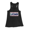 Assman Women's Flowey Tank Top Black | Funny Shirt from Famous In Real Life