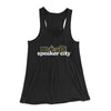 Speaker City Women's Flowey Tank Top Black | Funny Shirt from Famous In Real Life