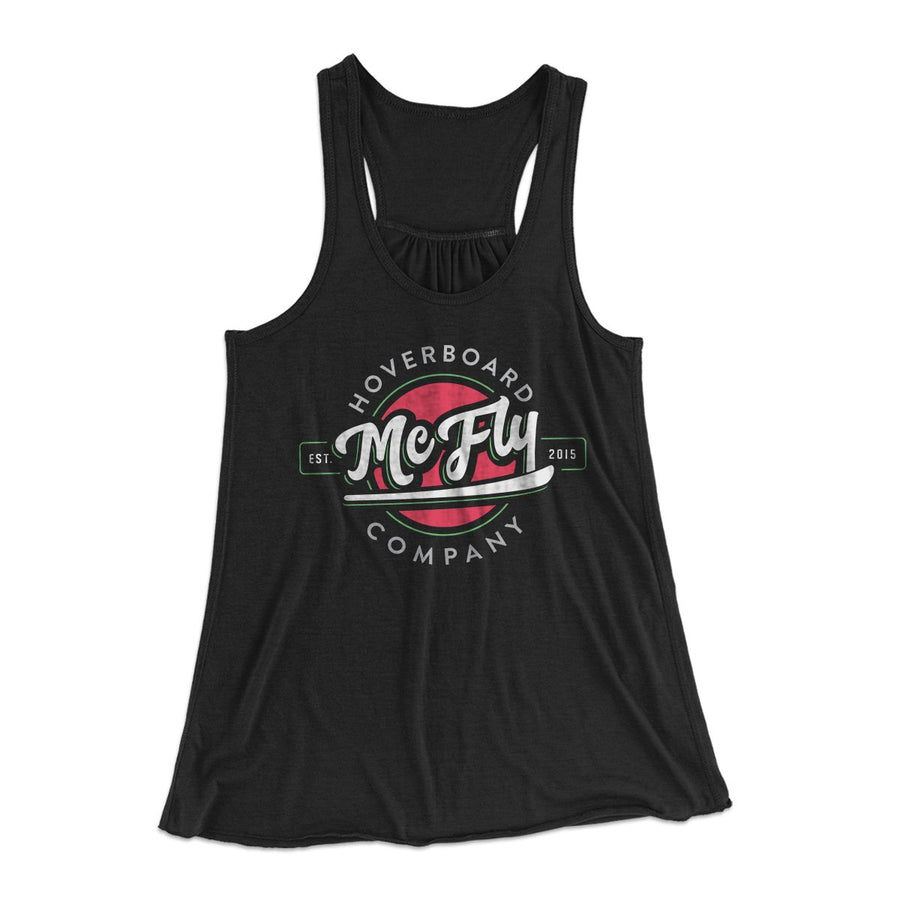McFly Hoverboard Company Women's Flowey Tank Top | Funny Shirt from Famous In Real Life
