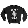 Sheet Faced Ugly Sweater Black | Funny Shirt from Famous In Real Life