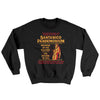 Santanico Pandemonium Ugly Sweater Black | Funny Shirt from Famous In Real Life