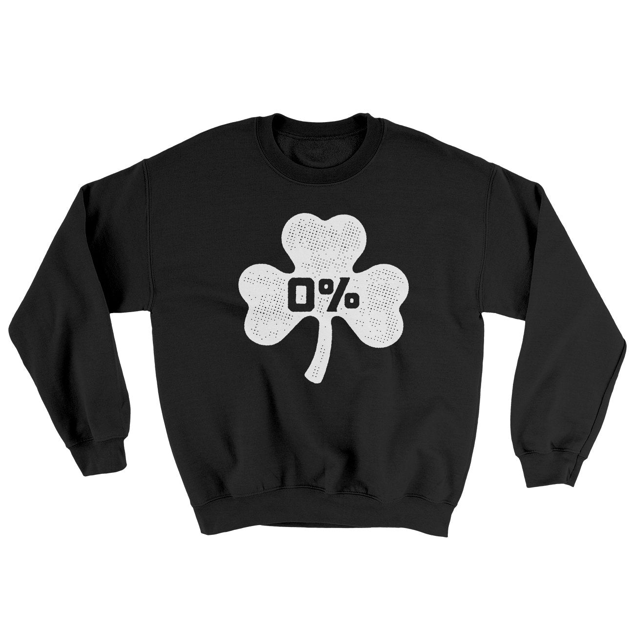 0% Irish Ugly Sweater | Funny Shirt from Famous In Real Life