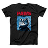 PAWS Funny Movie Men/Unisex T-Shirt Black Heather | Funny Shirt from Famous In Real Life