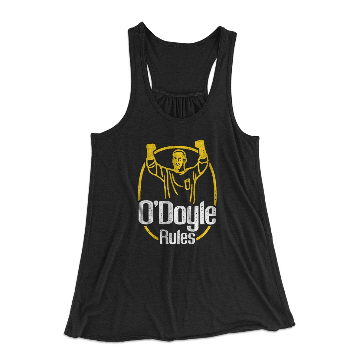 O'Doyle Rules Women's Flowey Tank Top Black | Funny Shirt from Famous In Real Life