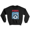 PAWS Dog Ugly Sweater Black | Funny Shirt from Famous In Real Life