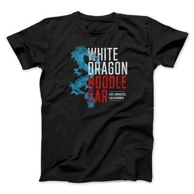 White Dragon Noodle Bar Funny Movie Men/Unisex T-Shirt Black | Funny Shirt from Famous In Real Life