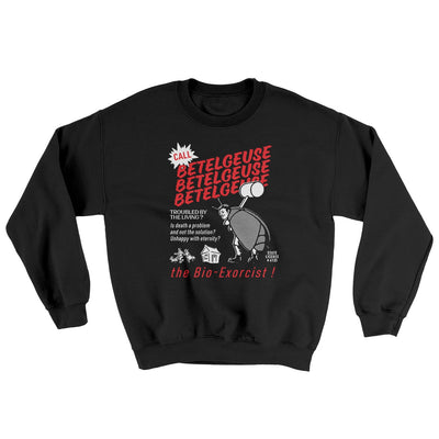 Betelgeuse Ugly Sweater Black | Funny Shirt from Famous In Real Life