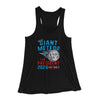 Giant Meteor 2024 Women's Flowey Tank Top Black | Funny Shirt from Famous In Real Life