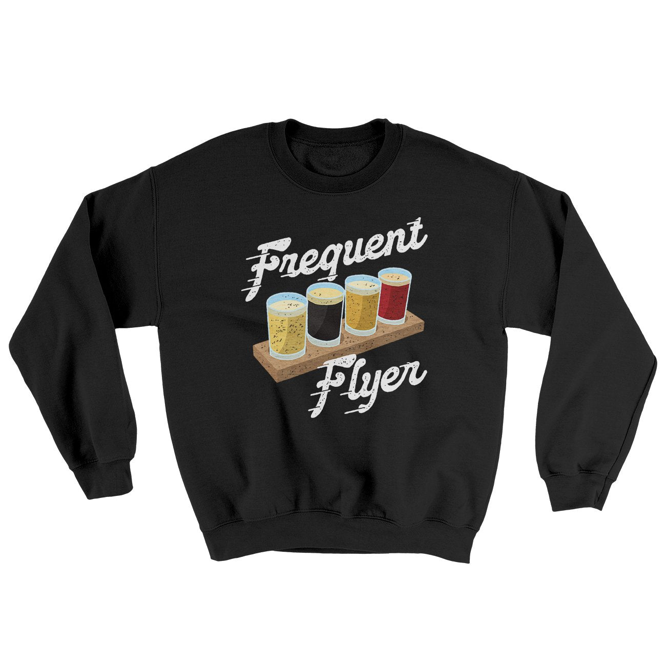 Frequent Flyer Ugly Sweater | Funny Shirt from Famous In Real Life