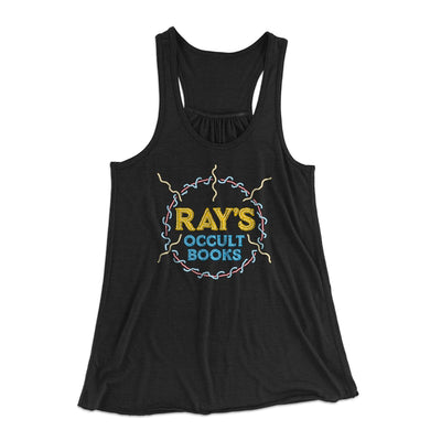 Ray's Occult Books Women's Flowey Tank Top Black | Funny Shirt from Famous In Real Life
