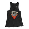 Tibanna Gas Mining Women's Flowey Tank Top Black | Funny Shirt from Famous In Real Life