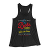Bob's Country Bunker Women's Flowey Tank Top Black | Funny Shirt from Famous In Real Life