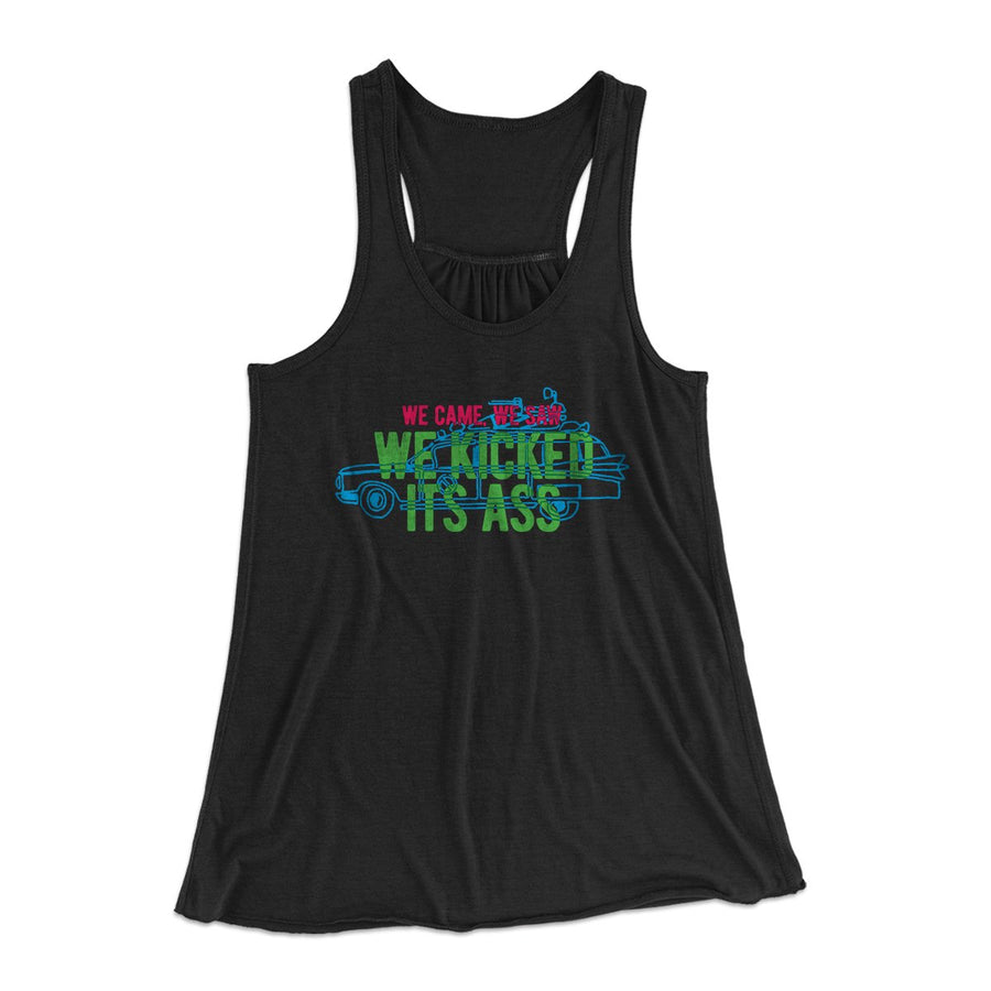 We Came, We Saw, We Kicked Its Ass Women's Flowey Tank Top | Funny Shirt from Famous In Real Life
