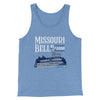 Missouri Belle Casino Men/Unisex Tank Top Blue TriBlend | Funny Shirt from Famous In Real Life
