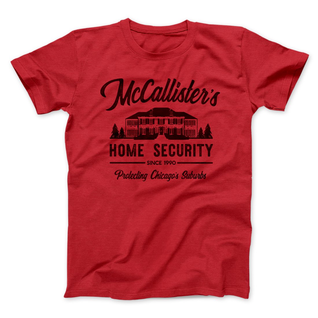 McCallister's Home Security Funny Movie Men/Unisex T-Shirt | Funny Shirt from Famous In Real Life