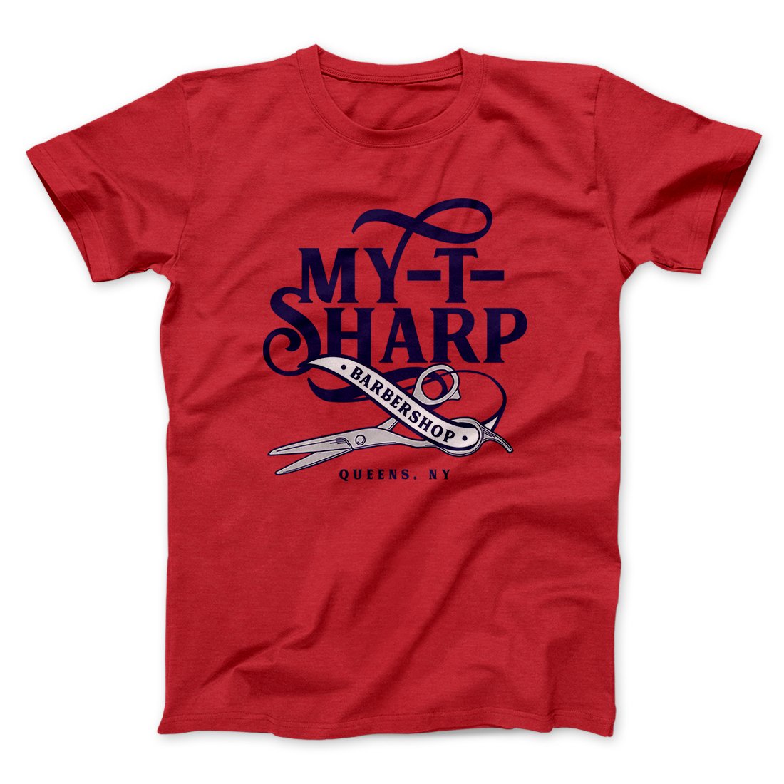 My-T-Sharp Barbershop Funny Movie Men/Unisex T-Shirt | Funny Shirt from Famous In Real Life