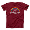 I Can't Even Think Straight Men/Unisex T-Shirt Cardinal | Funny Shirt from Famous In Real Life