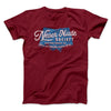 Never Nude Society Men/Unisex T-Shirt Cardinal | Funny Shirt from Famous In Real Life