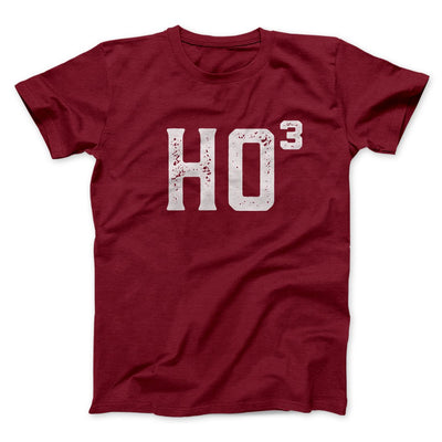 Ho Cubed Men/Unisex T-Shirt Cardinal | Funny Shirt from Famous In Real Life