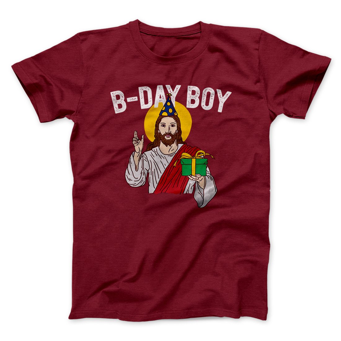 Christmas Birthday Boy Men/Unisex T-Shirt | Funny Shirt from Famous In Real Life