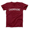 Champagne Men/Unisex T-Shirt Cardinal | Funny Shirt from Famous In Real Life