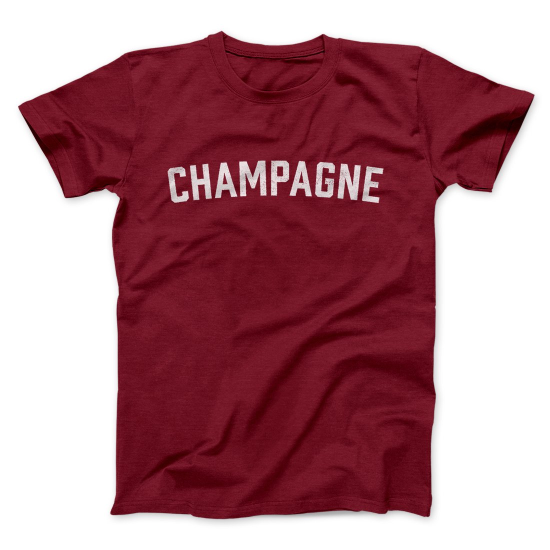 Champagne Men/Unisex T-Shirt | Funny Shirt from Famous In Real Life