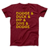5 D's of Dodgeball Funny Movie Men/Unisex T-Shirt Cardinal | Funny Shirt from Famous In Real Life