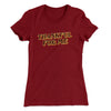 Thankful For Me Funny Thanksgiving Women's T-Shirt Maroon | Funny Shirt from Famous In Real Life