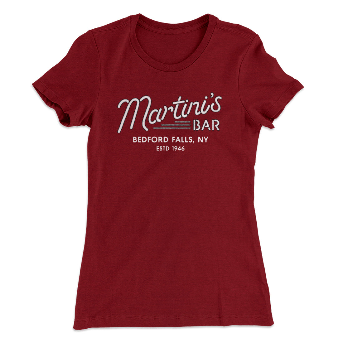 Martinis Bar Women's T-Shirt | Funny Shirt from Famous In Real Life