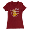 Oda Mae Brown Women's T-Shirt Maroon | Funny Shirt from Famous In Real Life