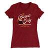 Closer's Coffee Women's T-Shirt Maroon | Funny Shirt from Famous In Real Life