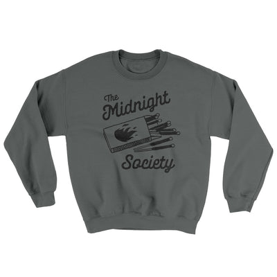 The Midnight Society Ugly Sweater Charcoal | Funny Shirt from Famous In Real Life