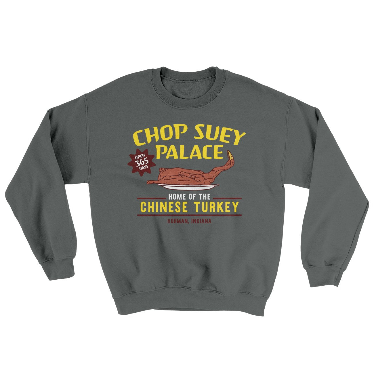 Chop Suey Palace Ugly Sweater | Funny Shirt from Famous In Real Life