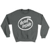 Dead Inside Ugly Sweater Charcoal | Funny Shirt from Famous In Real Life