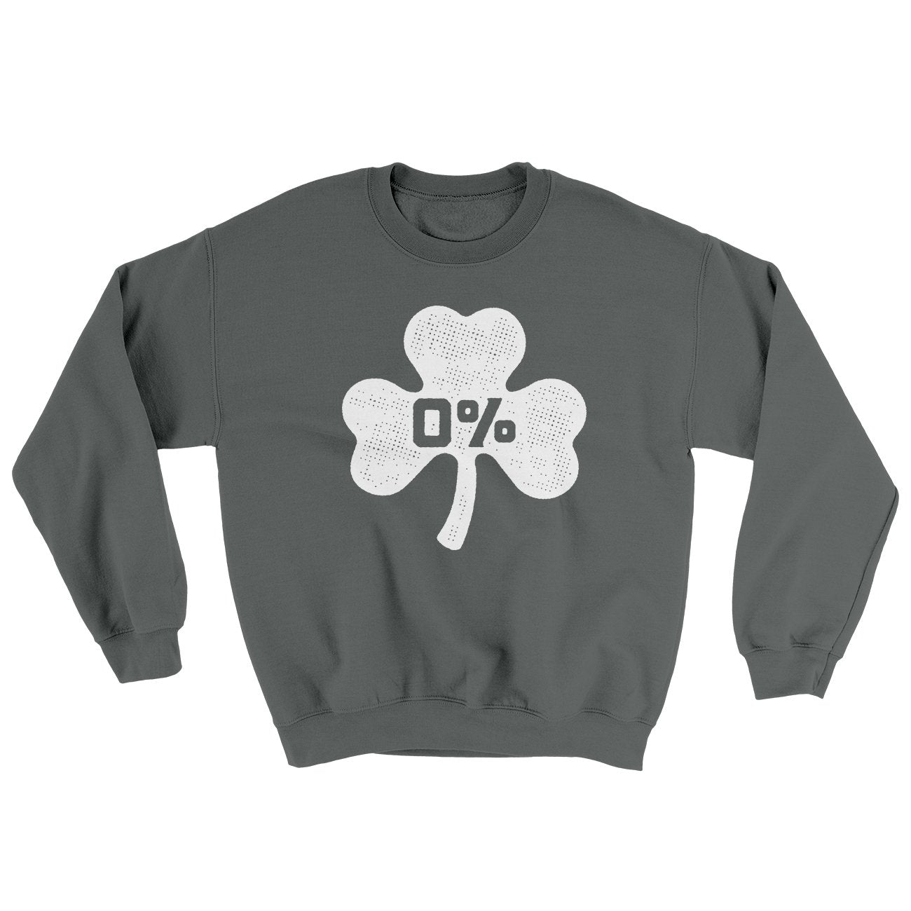 0% Irish Ugly Sweater | Funny Shirt from Famous In Real Life
