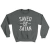Saved By Satan Ugly Sweater Charcoal | Funny Shirt from Famous In Real Life