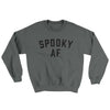 Spooky AF Ugly Sweater Charcoal | Funny Shirt from Famous In Real Life