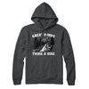 Great Minds Think A Hike Hoodie Deep Heather | Funny Shirt from Famous In Real Life