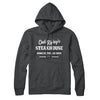 Chet Ripley's Steakhouse Hoodie Deep Heather | Funny Shirt from Famous In Real Life