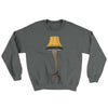 Leg Lamp Ugly Sweater Charcoal | Funny Shirt from Famous In Real Life