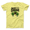 Jazz Cabbage Funny Men/Unisex T-Shirt Maize Yellow | Funny Shirt from Famous In Real Life