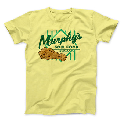 Murphy's Soul Food Funny Movie Men/Unisex T-Shirt Yellow | Funny Shirt from Famous In Real Life