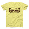 Little Lebowski Urban Achievers Funny Movie Men/Unisex T-Shirt Maize Yellow | Funny Shirt from Famous In Real Life