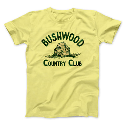Bushwood Country Club Funny Movie Men/Unisex T-Shirt Maize Yellow | Funny Shirt from Famous In Real Life