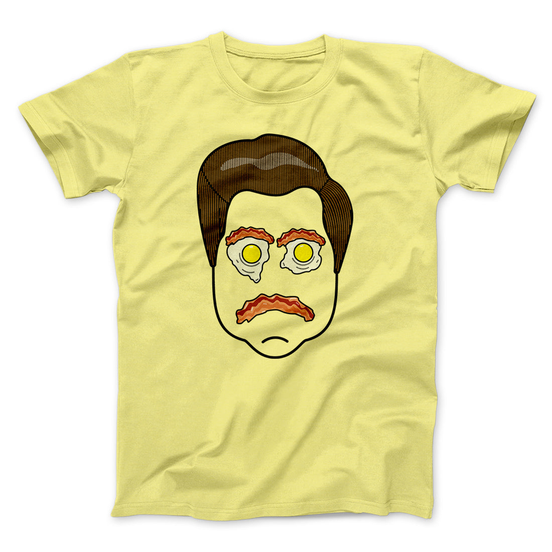 King of Breakfast Men/Unisex T-Shirt | Funny Shirt from Famous In Real Life