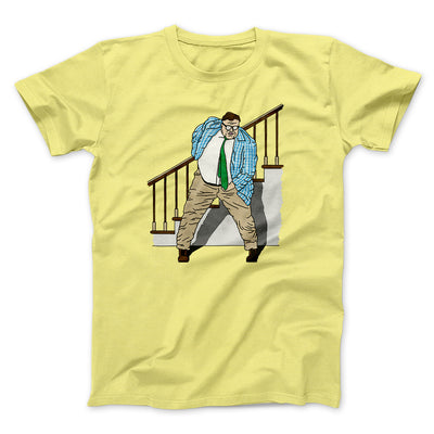 Matt Foley Motivational Speaker Funny Movie Men/Unisex T-Shirt Maize Yellow | Funny Shirt from Famous In Real Life