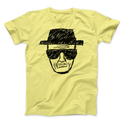 Heisenberg Men/Unisex T-Shirt Maize Yellow | Funny Shirt from Famous In Real Life