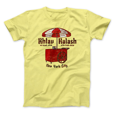 Khlav Kalash Men/Unisex T-Shirt Maize Yellow | Funny Shirt from Famous In Real Life