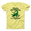 Chubbs Peterson Memorial Golf Tournament Funny Movie Men/Unisex T-Shirt Maize Yellow | Funny Shirt from Famous In Real Life