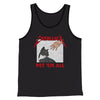 Catallica Men/Unisex Tank Top Dark Grey/ Black | Funny Shirt from Famous In Real Life